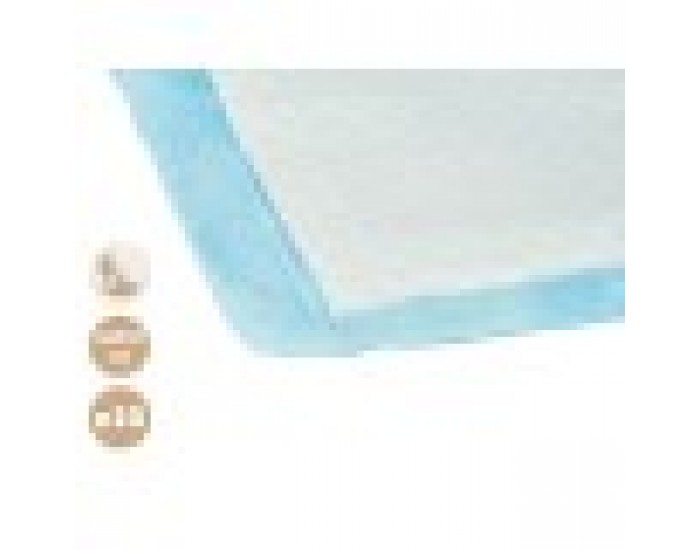 Защитна подложка 40 x 60 cm Син Бял хартия полиетилен (10 броя)