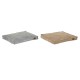 Легло за Домашен Любимец DKD Home Decor 70 x 57 x 10 cm Сив камила 2 броя