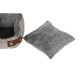 Легло за Домашен Любимец DKD Home Decor Бежов Кафяв Морско син 60 x 60 x 20 cm