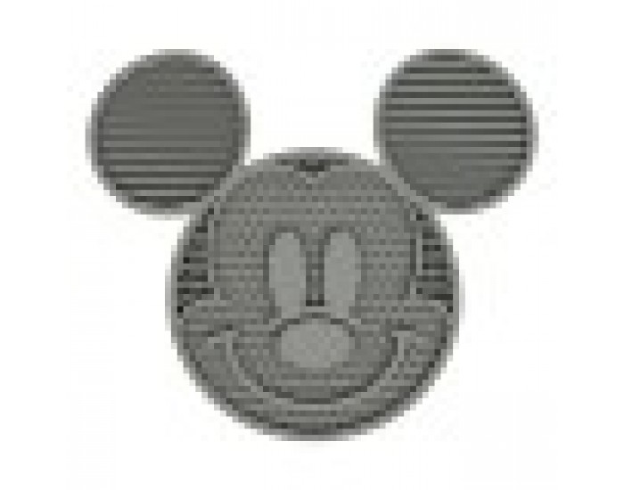 Хранилка за кучета Mickey Mouse Сив Силикон 28 x 15 x 1,5 cm
