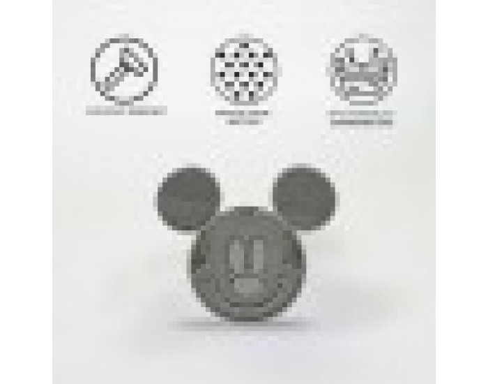 Хранилка за кучета Mickey Mouse Сив Силикон 28 x 15 x 1,5 cm