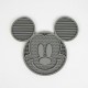 Хранилка за кучета Mickey Mouse Сив Силикон 28 x 15 x 1,5 cm
