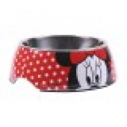 Хранилка за кучета Minnie Mouse меламин 410 ml Метал Многоцветен - Accesorii