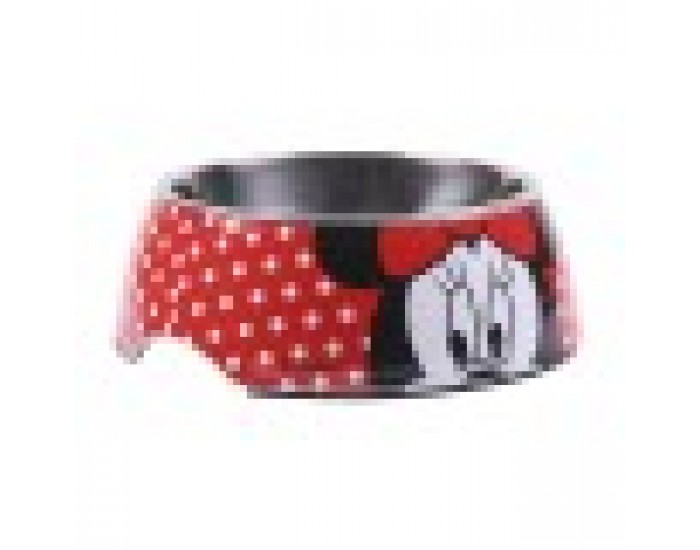 Хранилка за кучета Minnie Mouse меламин 410 ml Метал Многоцветен