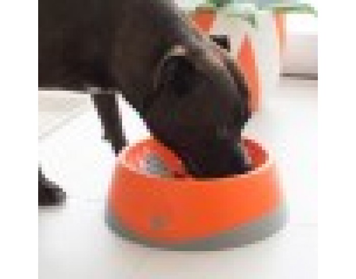 Хранилка за кучета Lickimat Oh Bowl Оранжев