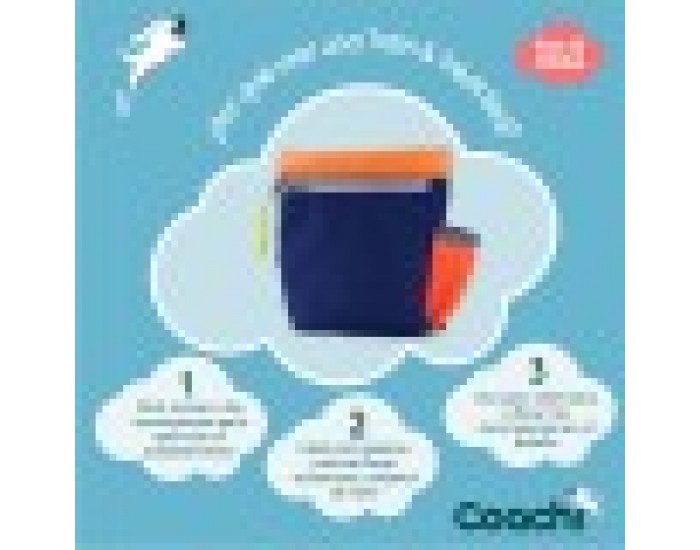 Пътническа Чанта Coachi Train & Treat Син Корал