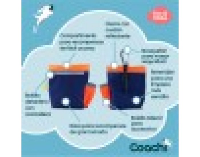 Пътническа Чанта Coachi Train & Treat Син Корал