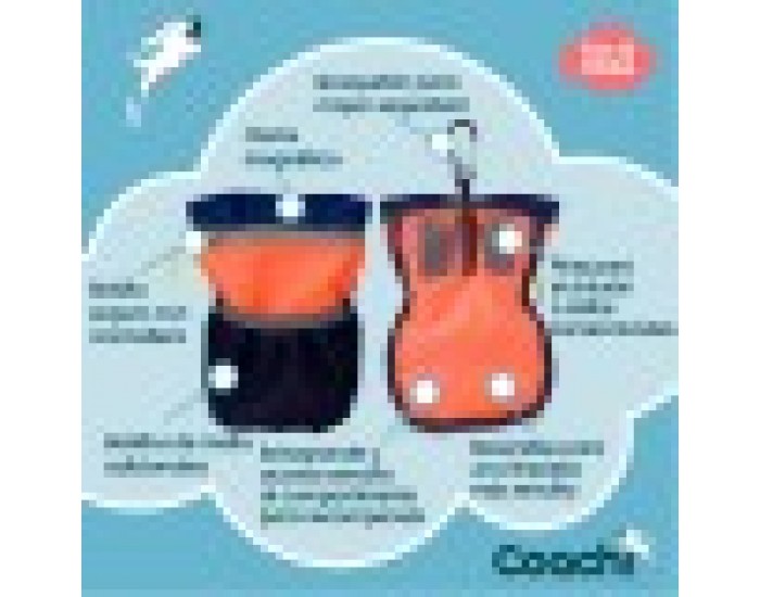 Пътническа Чанта Coachi Train & Treat Корал