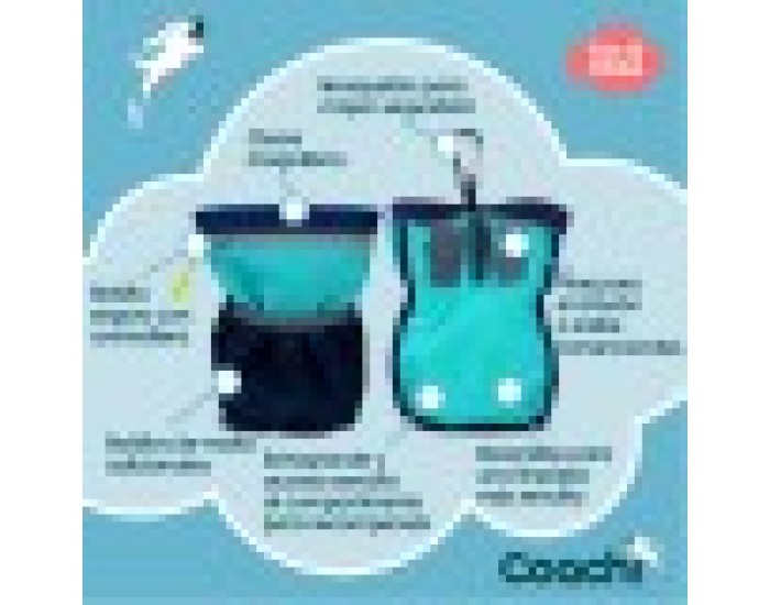 Пътническа Чанта Coachi Train & Treat Син