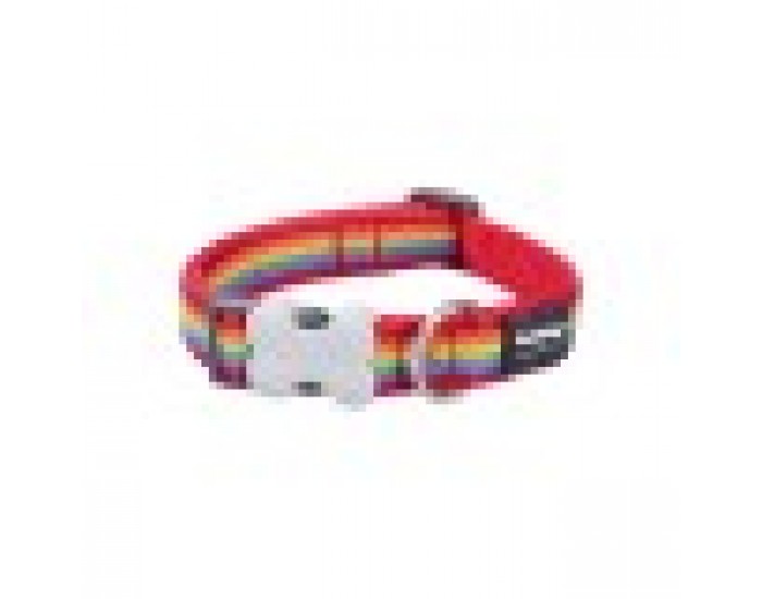 Кучешки Нашийник Red Dingo Rainbow 20-32 cm Многоцветен