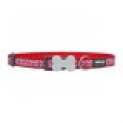 Кучешки Нашийник Red Dingo Union Jack 20-32 cm Червен - Red dingo
