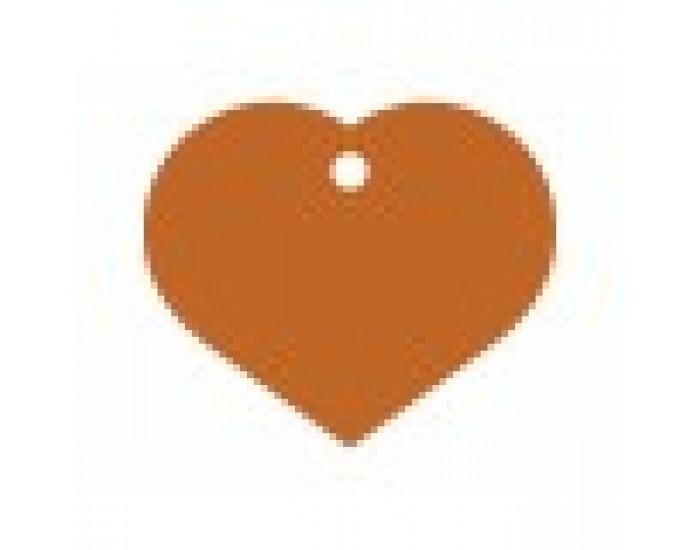 Идентификационна табела Imarc Heart Оранжев