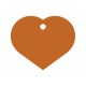Идентификационна табела Imarc Heart Оранжев