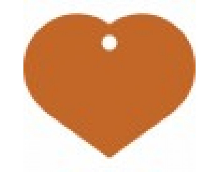 Идентификационна табела Imarc Heart Оранжев