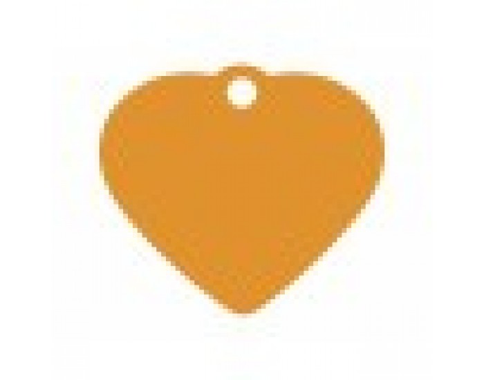 Идентификационна табела Imarc Heart Оранжев