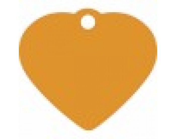 Идентификационна табела Imarc Heart Оранжев