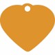 Идентификационна табела Imarc Heart Оранжев