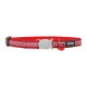 Котешко колие Red Dingo Union Jack 20-32 cm Червен