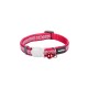 Котешко колие Red Dingo Union Jack 20-32 cm Червен