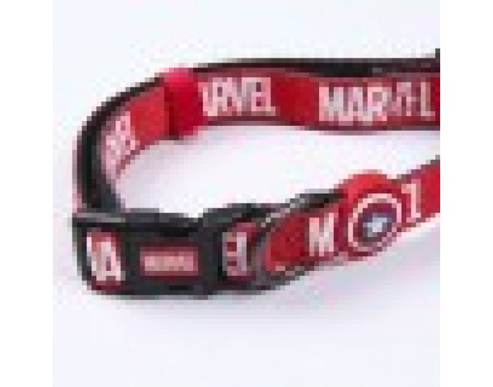 Кучешки Нашийник Marvel M/L Червен
