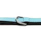 Кучешки Нашийник Gloria 30 cm Подложка Кожа Син