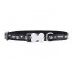 Кучешки Нашийник Red Dingo STYLE DIAMOND Черен 31-47 cm - Red dingo