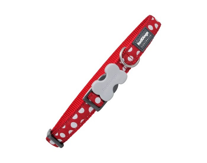 Кучешки Нашийник Red Dingo Грах (2 x 31-47 cm)