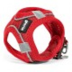 Каишка за Куче Gloria Air Mesh Trek Star Регулируем Червен Размер XXXS (18-20 cm) - GLORIA