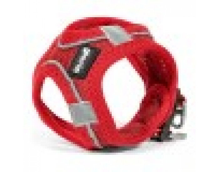 Каишка за Куче Gloria Air Mesh Trek Star Регулируем Червен Размер XXXS (18-20 cm)