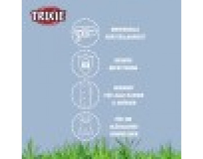 Кучешки Нашийник Trixie CityStyle Зелен M/L 40-47 cm