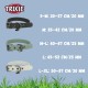 Кучешки Нашийник Trixie CityStyle Зелен M/L 40-47 cm
