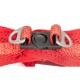Каишка за Куче Gloria Trek Star 24-26 cm 28-28,6 cm Червен XXS