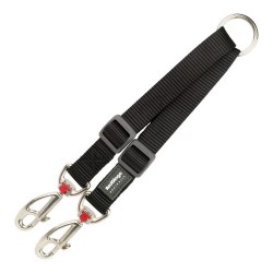 2 Dog Leash Coupler Red Dingo, 1,2 x 16.5-22 cm, Регулируем - Accesorii