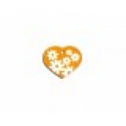 Идентификационна табела Imarc Heart Жълт Оранжев - Imarc heart
