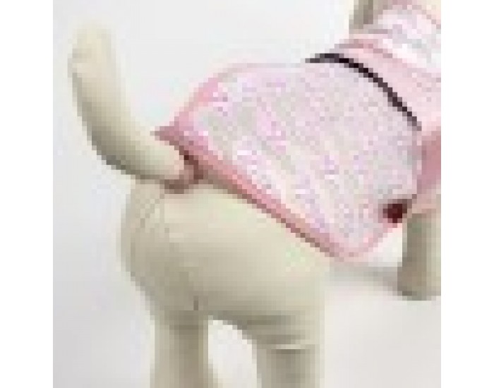 Кучешки Дъждобран Barbie Розов S