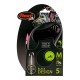 Кучешка Каишка Flexi BLACK DESIGN 5 m Розов Размер XS