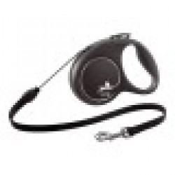 Кучешка Каишка Flexi BLACK DESIGN Сребрист XS - Flexi