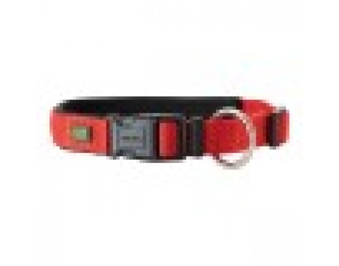 Кучешки Нашийник Hunter Neopren Vario, Червен, 30-35 cm