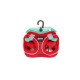 Каишка за Куче Gloria Trek Star 33,4-35 cm 51-52 cm Червен L