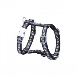 Каишка за Куче Red Dingo Diamond 25-39 cm Черен - Red dingo