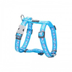 Каишка за Куче Red Dingo Flamingo 25-39 cm цвят тюркоаз - Red dingo