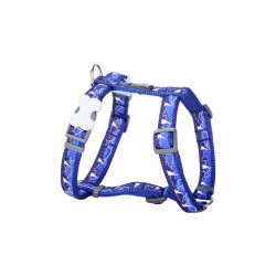 Каишка за Куче Red Dingo Lightning 25-39 cm Морско син - Red dingo