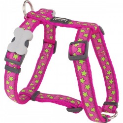 Каишка за Куче Red Dingo On Hot 25-39 cm Розов - Red dingo