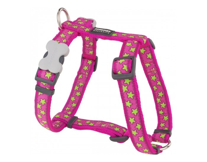 Каишка за Куче Red Dingo On Hot 25-39 cm Розов