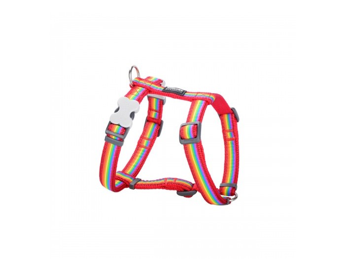 Каишка за Куче Red Dingo Rainbow 25-39 cm Многоцветен