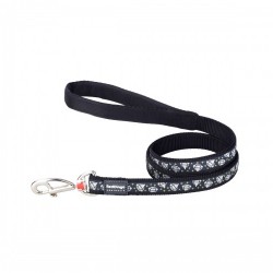 Кучешка Каишка Red Dingo STYLE DIAMOND Черен 2 x 120 cm - Red dingo