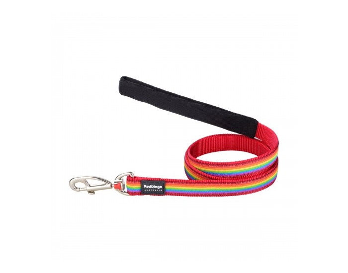 Кучешка Каишка Red Dingo STYLE RAINBOW 2 x 120 cm
