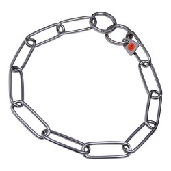 Кучешки Нашийник Hs Sprenger, Сребрист, Дълъг, Гайки, 58 cm - Hs sprenger