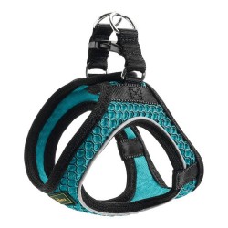Каишка за Куче Hunter Hilo-Comfort цвят тюркоаз Размер XXS (26-30 cm) - Hunter