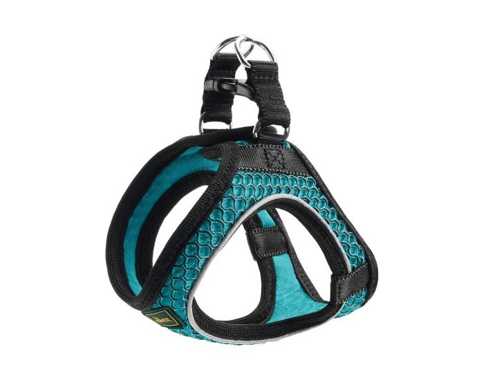 Каишка за Куче Hunter Hilo-Comfort цвят тюркоаз Размер XXS (26-30 cm)